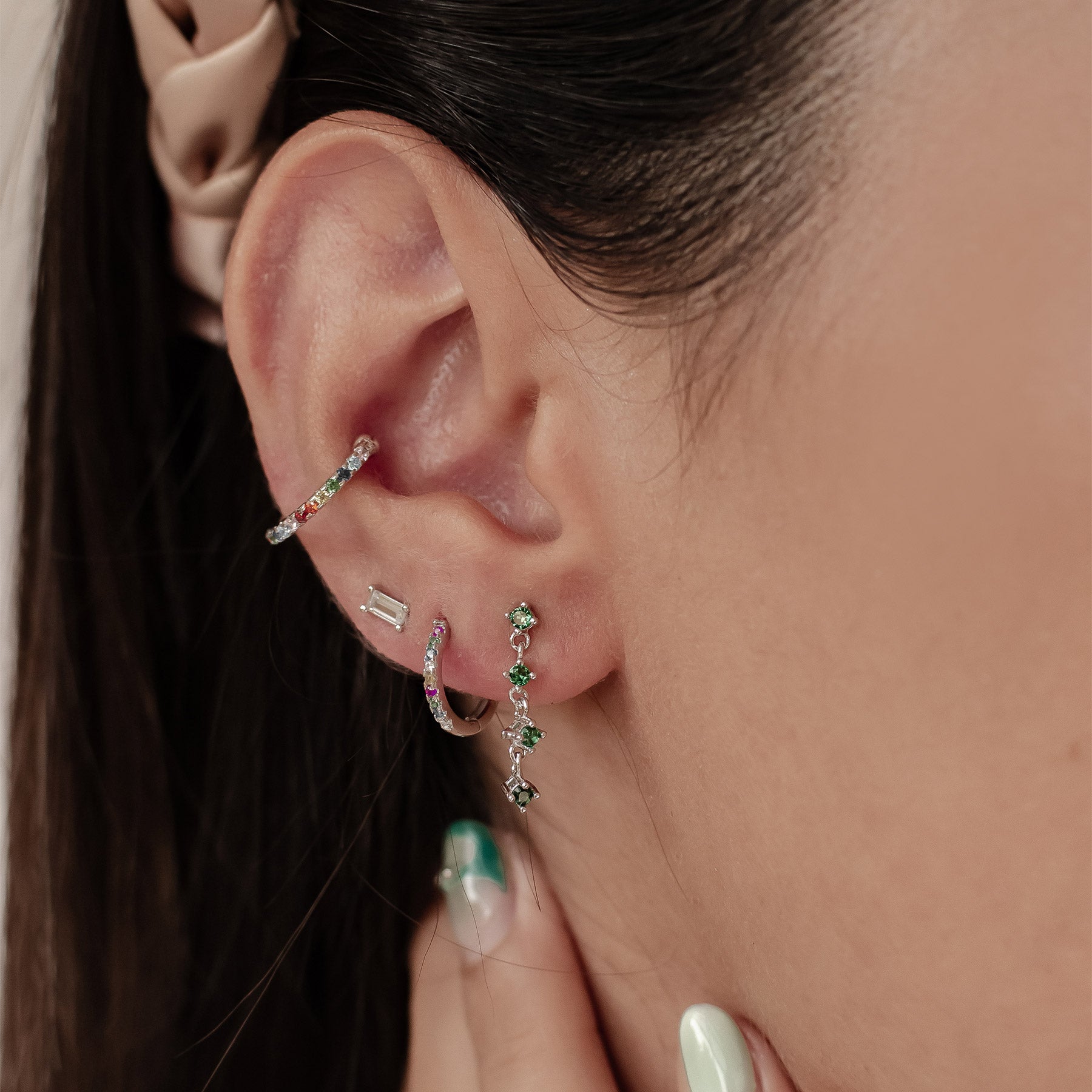 Set Pendientes Coloridos